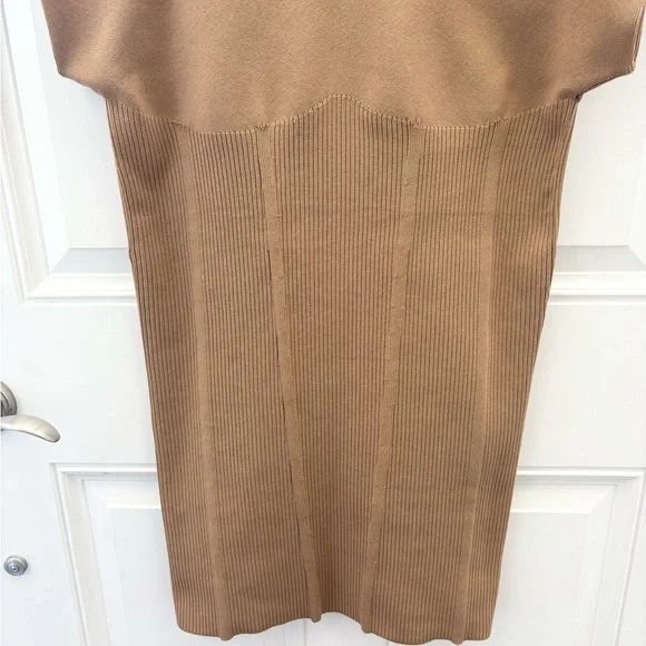 NWT By Anthropologie Mock-Neck Mini Dress XL - Picture 9 of 14